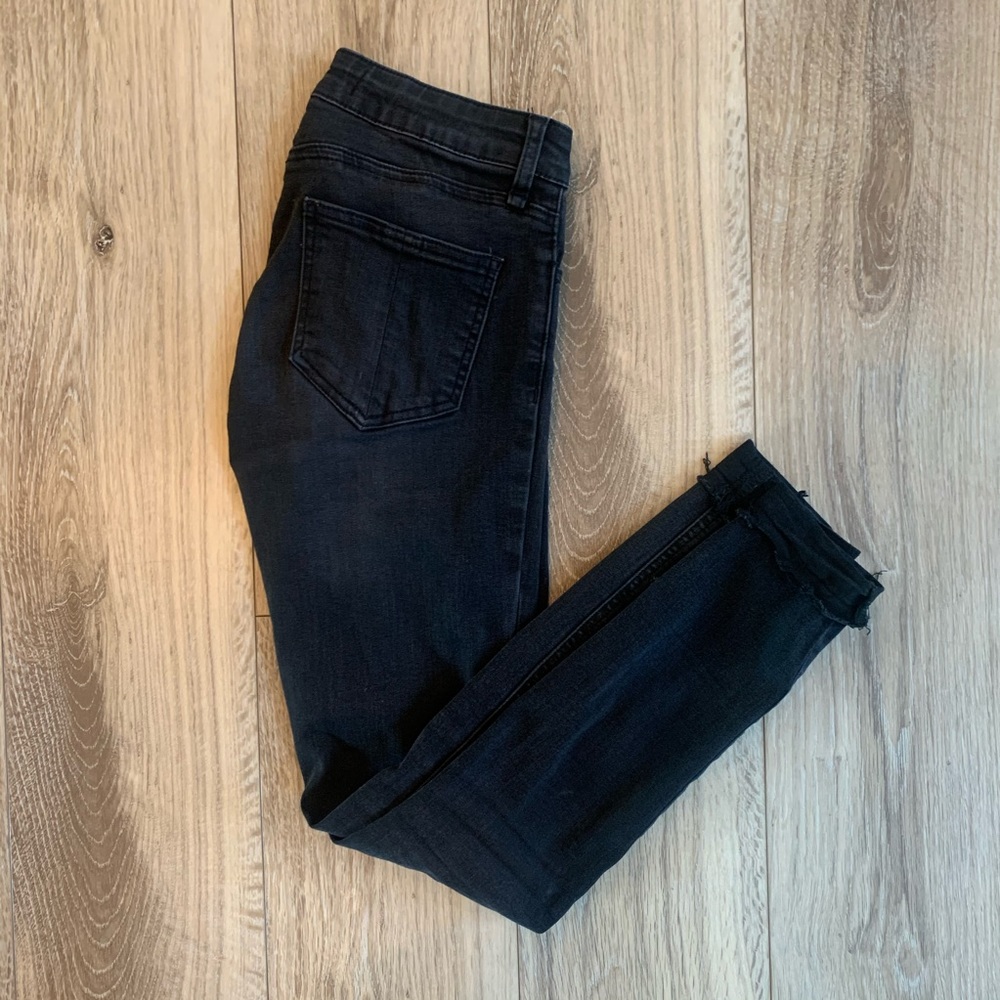 Faded Black Jeans